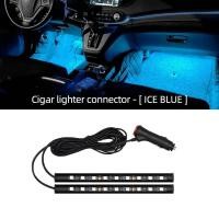 ราคา ไฟนีออนติดเท้า LED สำหรับตกแต่งภายในรถไฟแบ็คไลท์สำหรับจุดบุหรี่ไฟสร้างบรรยากาศแบบ USB อุปกรณ์เสริมสำหรับยานพาหนะ (21170935982)