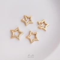 ราคา สร้อยคอรูปหัวใจรูปหัวใจรูปพีชชุบทอง14K จี้หัวเข็มขัดสปริงรูปหัวใจและสร้อยคอทำด้วยตนเองข้อต่อเชื่อมเครื่องประดับ DIY accessories (20469427260)