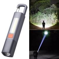 ราคา MojoyceStyle ไฟฉายสว่างสดใสชาร์จ USB Camping ไฟฉายทรงพลัง Power Bank Zoomable โคมไฟฉุกเฉินสำหรับไฟดับ (22617199567)