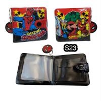 ราคา กระเป๋าสตางค์เด็ก 2 พับ ลายการ์ตูนลิขสิทธิ์ Kids Wallet Spiderman Avenger Batman Car (17288899027)