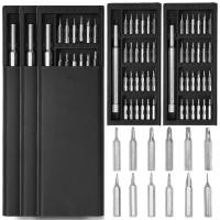 ราคา ชุดไขควงความแม่นยำระดับมืออาชีพ 24 in 1 ไขควงแม่เหล็กสำหรับซ่อมคอมพิวเตอร์ พีซี อุปกรณ์ซ่อมโทรศัพท์มือถือ เครื่องมือซ่อมโทรศัพท์มือถือ (22809389273)