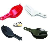 ราคา PRIMUS Folding Spork ช้อนและส้อมแบบพับได้ น้ำหนักเบา ผลิตจากพลาสติก PC Spork ทนความร้อน (22810920610)