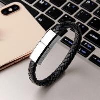 ราคา WEHUAN แบบพกพาได้ พวงกุญแจแบบห้อย กำไลข้อมือ Type C สายเคเบิลชนิด C เครื่องหนังแท้ สายรัดข้อมือ สายรัดข้อมือสร้อยข้อมือ สายข้อมูลโทรศัพท์มือถือ สายชาร์จเร็ว สายรัดข้อมือ (22579609705)