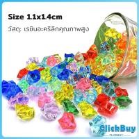 ราคา ClickBuy ลูกปัดคริสตัลตกแต่งตู้ปลา พลาสติกอะคริลิก ใช้ตกแต่งตู้ปลา Crystal Stone (21256648492)