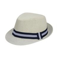 ราคา 167 หมวกทรงไมเคิล หมวกปานามา ปีกสั้น คาดลายทาง สินค้าพร้อมส่งจากไทย (19267176785)