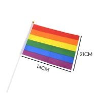ราคา Dreamer พร้อมส่ง ธง หลากหลายทางเพศ LGBT ขนาด lgbt flag ธงสีรุ้ง (22030563528)