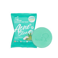 ราคา ก้อน Nami Soap สบู่ นามิ แอคเน่ เคลียร์ แคนนาบิส ลีฟ และ C E ไวท์เทนนิ่ง มี 2 สูตรให้เลือก (21480942795)