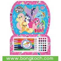 ราคา หนังสือเด็ก MY LITTLE PONY COLOR TWIST FUN สีเทียน สติ๊กเกอร์คริสตัล และสติ๊กเกอร์ ประเภทหนังสือเด็ก บงกช Bongkoch (19484395438)