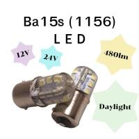 ราคา หลอดไฟLED Ba15s 1156 1224V ใช้กับtower light หรือไฟสัญญานรถได้ (19808935074)
