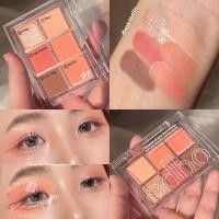 ราคา ODBO SIGNATURE EYESHADOW PALETTE โอดีบีโอ ซิกเนเจอร์ อายแชโดว์ พาเลท 6 สี OD276 (22529367885)