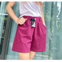 ราคา กางเกงขาสั้น ผ้าลูกฟูกเนื้อนิ่ม W 400QL (19466840534)