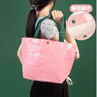 ราคา กระเป๋า Shopping bag กันน้ำ ผลิตจากผ้ากระสอบ กระเป๋าจ่ายตลาด (22337332741)