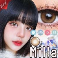 ราคา คอนแทคเลนส์ Milla Gray Brown ยี่ห้อ Luxzylens ค่าสายตาปกติถึง 6 00 (22543103992)