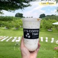 ราคา แก้วแคปซูล PP 22ออนซ์ และ 20ออนซ์ ปาก95 แก้วพลาสติก พิมพ์ลาย แก้วลาย Coffee time บรรจุ 50 ชิ้น แพ็ค (22534932218)