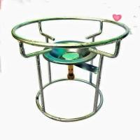 ราคา โครงปิคนิค โครงถังแก๊สปิคนิค พร้อมฝักบัวนมหนูใช้กับถังแก๊ส 4kg ได้ทุกยี่ห้อ (22694106695)