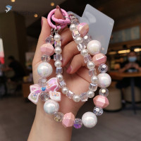 ราคา Local Delivery Y LifeStyle สายคล้องโทรศัพท์มือถือแบบสั้นสายคล้องข้อมือแบบผูกโบว์ทำด้วยมือทำด้วยลูกปัดสายคล้องสายคล้องข้อมือแบบกว้างป้องกันการสูญหาย (22523147119)
