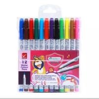 ราคา Master Art มาสเตอร์อาร์ต ปากกาเมจิก 12 สี (12267625805)