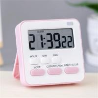 ราคา ตัวจับเวลานาฬิกาข้อมือจับเวลาการนอนหลับวงจรจอดิจิตอล LCD นาฬิกาแม่เหล็กนาฬิกาปลุกเครื่องจับเวลาห้องครัวตัวจับเวลาดิจิตอล LCD (22635216342)