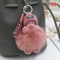 ราคา On sale พวงกุญแจตุ๊กตาขนนุ่มสำหรับเด็กทารก (22450354236)