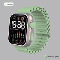 ราคา นาฬิกาข้อมือ LED อิเล็กทรอนิกส์ทองคำสีกุหลาบ P7สายรัดสำหรับเรือแฟชั่นกีฬาดิจิตอลนักเรียนนาฬิกาข้อมือ LED อิเล็กทรอนิกส์เด็ก (21117991906)