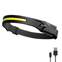 ราคา ไฟฉายคาดหัวแบบชาร์จได้ไฟฉายคาดหัว LED USB กันน้ำใช้กลางแจ้งตกปลาไฟฉายคาดหัวไฟฉายคาดหัวแท้ไฟฉายคาดหัวled (22566294510)