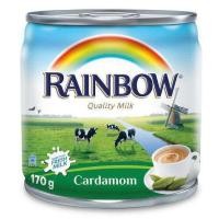 ราคา Rainbow Quality Milk นมสด รสกระวาน 170ml (21411198204)