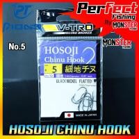ราคา เบ็ดตกปลา โฮโซจิ เบ็ดชินุ V TRO HOSOJI CHINU HOOK หน้าบิด ก้นแบน by PIONEER (16348397518)