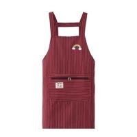 ราคา ผ้ากันเปื้อนฝ้าย Bib บริสุทธิ์ผ้ากันเปื้อนเช็ดมือครัวเรือนแฟชั่นชิ้นเดียวผ้ากันเปื้อนกันน้ำและกันน้ำมันกระเป๋าผ้ากันเปื้อนขนาดใหญ่ (22045680211)