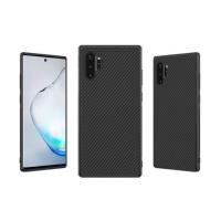 ราคา เคสใสกันกระแทก เคสสีดำลายเคฟล่า ซัมซุง โน้ต10พลัส 2019 หน้าจอ 6 8นิ้ว For Samsung Galaxy note10Plus 2019 6 8 (7883133299)