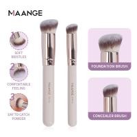 ราคา MAGEFY ชุดแปรงแต่งหน้า 2 ชิ้นประกอบด้วยแปรงรองพื้นแปรงคอนซีลเลอร์ (21490938233)
