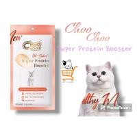 ราคา Choo Choo Super Protein Booster ชูชู โปรตีนมูส ขนมแมวเลีย สูตรเสริมสร้างกล้ามเนื้อและขนนุ่ม บรรจุ 14g 4ซอง (20037278777)