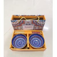 ราคา พร้อมส่ง ชุดถ้วยตะเกียบใหม่ สีส้ม ถ้วย2ตะเกียบ2คู่ (11067478945)