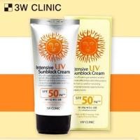 ราคา 3W CLINIC Intensive UV Sunblock Cream SPF 50 PA ขนาด 70 ml (22393238766)