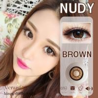 ราคา คอนแทคเลนส์ รุ่น Nudy Gray Brown คละยี่ห้อ Pitchy lens Pretty Doll ค่าสายตาปกติ 700 (22297578285)