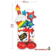 ราคา 555paperplus ลูกโป่งงานวันเกิด ลูกโป่งวันเกิด ลูกโป่งฟอยล์ HBD ลูกโป่งแฟนซี ลูกโป่งงานวันเกิด ลูกโป่งวันเกิด Happy Birthday รหัส GD115 GD118 (16200187365)
