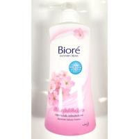 ราคา ครีมอาบน้ำบิโอเร ซากุระ 550 มล Biore Cheerful Sakura และ ULTRA Rich Moist Body Wash 550 ml (18500724358)