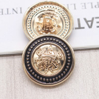 ราคา กระดุมโลหะกระดุมใหญ่สีทองสไตล์ชาแนลกระดุมเสื้อไหมพรมกระดุมเสื้อกันลมกระดุมเสื้อโค้ทกระดุมชุดสูท (15976100176)