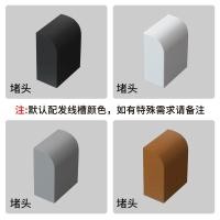 ราคา ดีเกินไป PVC ตกแต่งสายเคเบิล Management กล่องที่มองไม่เห็นสายเคเบิลสุทธิ Running Slot Self Adhesive Square Fiber Optic Slot (20347053005)