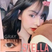 ราคา คอนแทคเลนส์ บิ๊กอาย รุ่น Stella สีเทา ตาล Gray Brown มีค่าสายตา 0 00 10 00 (17118020223)