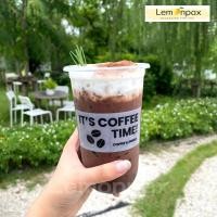 ราคา แก้วแคปซูล PP 22ออนซ์ และ 20ออนซ์ ปาก95 แก้วพลาสติก พิมพ์ลาย แก้วลาย Coffee time บรรจุ 50 ชิ้น แพ็ค (22534932213)