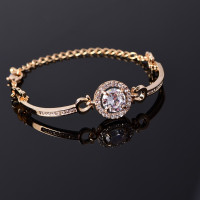 ราคา ZHUOHUA สร้อยข้อมือเพทายทรงกลมสไตล์เกาหลีสำหรับผู้หญิงกำไลและกำไลข้อมือแฟชั่นเครื่องประดับงานแต่งงานสุดหรูของขวัญ (11833772328)