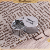 ราคา Shelleys Triplet แว่นขยายแว่นขยายแว่นขยายส่องเพชรพลอยพร้อมกล่อง (22298000904)