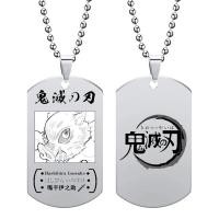 ราคา สร้อยคออะนิเมะปีศาจฆ่าคน Kimetsu No Yaiba Tanjiro จี้สแตนเลสแฟชั่นผู้ชายผู้หญิงอุปกรณ์คอสเพลย์ (21052497568)