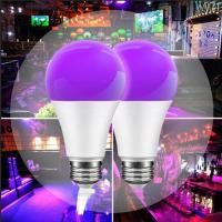 ราคา Jmax หลอดไฟไฟฉายหลอดยูวี UV ขนาด9W E27หลอดไฟฉายแอลอีดีตกแต่งแท่งเรืองแสงในที่มืดของบริการในงานเลี้ยงโคมไฟแบล็กไลท์ (21746018574)