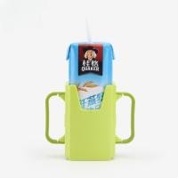 ราคา Crystal ผู้ถือกล่องนม กล่องกันบีบ ที่ใส่กล่องนม ปรับขนาดได้ บีบคอนเทนเนอร์เครื่องดื่มที่วางแก้วเด็กกล่องนม (22618133214)