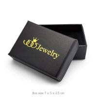 ราคา 555jewelry กล่องเครื่องประดับ ลายหนัง ฝาครอบ กล่องใส่แหวน จี้ ต่างหู สร้อยคอ สร้อยข้อมือ ขนาด 7x5 ซม รุ่น 555BOX01 (21276493487)