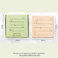 ราคา ส่งจากไทย ตัวปั้มไดอารี่ ตัวปั๊มกล่องข้อความไม้ V 2 สแตมป์ยาง Stamp (21994525904)