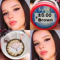 ราคา คอนแทคเลนส์ บิ๊กอาย รุ่น Icy x Chimmer Tommy มีสีเทา ตาล ฟ้า เขียว ม่วง ดำ Gray Brown Blue Green Violet Black มีค่าสายตาปกติ 0 00 (18928482363)