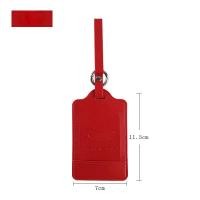 ราคา ForeverBest ป้ายชื่อห้อยกระเป๋า สายคล้อง หนังPu ปรับได้ พวงกุญแจป้ายชื่อ ป้ายกระเป๋าเดินทาง แท็กกระเป๋านักเรียน เรียบหรู สวยงาม (22013090672)