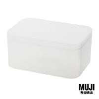 ราคา มูจิ ฝากล่องใส่เครื่องสำอาง MUJI PP Makeup Box Lid L W15 x D22 x H10 3 cm (22770251164)